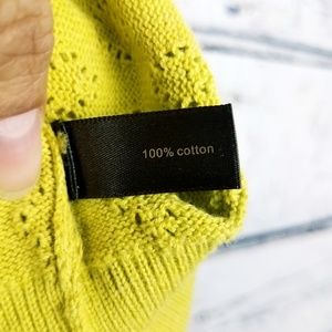 The Limited Sweaters - The Limited mustard yellow cotton cardigan in xs The Limited Sweaters - The Limited mustard yellow cotton cardigan in xs